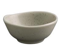 Olympia Chia Bols à sauce 80 mm, porcelaine couleur sable, 70 ml, passe au micro-ondes et au lave-vaisselle, DR813