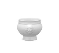 Hendi Bol-tasse tête de lion – 0,25 l – porcelaine blanche – micro-ondes & lave-vaisselle