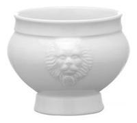 Hendi Bol-tasse tête de lion – 0,25 l – porcelaine blanche – micro-ondes & lave-vaisselle