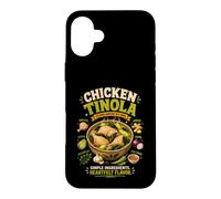 Bol à Soupe au Poulet Tinola Philippin Comfort Design Pinoy Coque pour iPhone 16 Plus