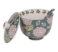 Bol à soupe avec cuillère Cottage 60 cl - Table Passion - Vert - Grès Vert G