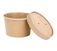 Bol à Soupe Compostable De 230 à 450 ml x 500 Fiesta Green Marron G