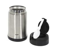 Bol à Soupe Isotherme - Cook Concept - Argent Et Noir - 50cl