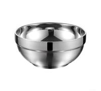 Bol à soupe rond profond de 16 cm pour servir des aliments chauds (11,5 cm) | Structure en couche creuse, garde l'extérieur au frais, protège les mains contre les brûlures, idéal pour les ragoûts