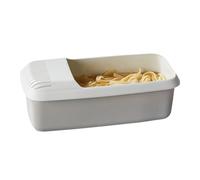 Bol à spaghetti pour ustensiles de cuisine à micro-ondes, récipient à pâtes, cuiseur à pâtes multifonctionnel pour micro-ondes avec passoire, cuiseur à nouilles pour la maison, dortoir, 29×14 ×11 cm