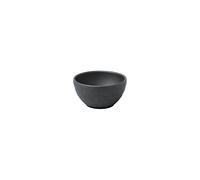 Villeroy & Boch - Manufacture Rock Coupelles à dips, coupelles modernes pour canapés et dips, porcelaine premium, résistent au lave-vaisselle, noires