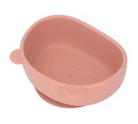 Bol à Ventouse en Silicone, Bol de Nourriture pour bébé Bol en Silicone en Forme de Panda de Dessin animé Mignon Enfant en Bas âge avec Ventouse pour Collations Fruits (Orange)