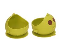 Bol à Ventouse pour bébé, Bol d'alimentation pour bébé en Silicone épaississant pour éviter de Se Brûler Antidérapant pour bébé pour l'entraînement à Manger