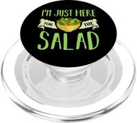 Bol à Vinaigrette végétalien I Love Salad PopSockets PopGrip pour MagSafe