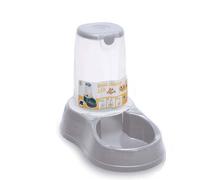 Bol alimentaire 3,5kg antidérapant gris Zolux