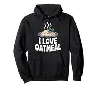 Bol Amusant aux myrtilles I Love Oatmeal Sweat à Capuche