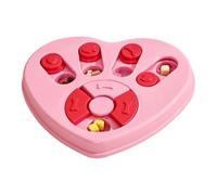 Bol Anti-Glouton Puzzle Chien Jouet Anti-étouffement cœur Labyrinthe à | Bol à Repas Lent pour Chiot, Enrichissement, Stimulation Mentale, Ennui, Extérieur, Dressage, Race Moyenne, Chat,