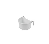 Bol avec crochet métallique Nobby Pet Blanc 75 ml