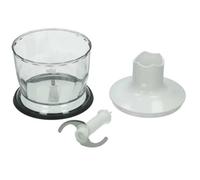 bol (blanc) avec couvercle de mixeur plongeant, compatible BRAUN - AX22110062