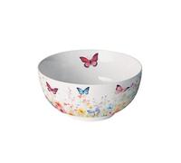 Ambiente Bol blanc en porcelaine jardin des papillons
