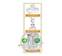 Bol Blender chauffant Soup and Co Moulinex MS-1600004956