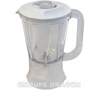 Bol Blender Complet Pour Robots Et Multifonctions Seb Ms-5a02453 Fp41014 Fp410141 Fp415141 Fp659gb1/700 Masterchef 8000 Moulinex, Vitacompact Et Vitacompact Pro Seb Fp650hb1/700 Fp650hb1700 Fp411141 8