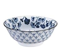 Bol bleu / blanc érable - Flora Japonica - 20,3 x 8 cm - 1000 ml