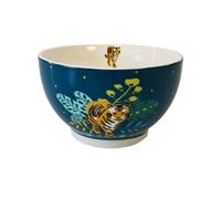 Bol bleu en Porcelaine TIGER 480 ml