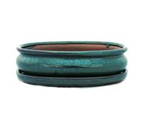 Bol Bonsaï avec soucoupe. 3 - Modèle o47 - L 19 cm - B 13,5 cm - H 5 cm