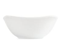 Bol Carré à Bords Ondulés Blancs 180(L)mm - x 12 - Olympia - - Porcelaine 180x65mm NC