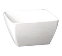APS Germany Bol carré en mélamine GF134 Blanc pur 12,5 cm