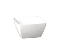 APS Germany Bol carré en mélamine GF134 Blanc pur 12,5 cm