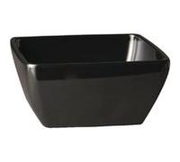 Bol carré en mélamine noir Pure 400 ml APS Noir G