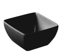 Bol carré en mélamine noire 190 x 190 x 90 mm - Hendi 566206