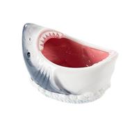 Bol Céramique Requin | Bol Céramique Attaque Requin 3D | Grand Conteneur Décoratif à Thème Carton pour Décoration de Fête | pour Salade Snack Popcorn Aliments Secs Fruits Bonbons