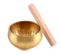 Bol Chantant, 8cm Bol de Méditation Yoga, Bol Tibétain Chantant pour Relaxation Mentale/Yoga/Méditation