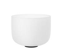 Bol chantant en cristal, Bol chantant en cristal 432 Hz 8 pouces Quartz avec maillet caoutchouc et joint torique 2 pièces(440HZ C NOTE)