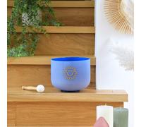 Bol chantant en cristal chakra gorge