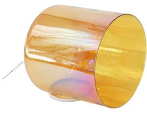 Bol chantant en cristal ， Cristal d'alchimie transparent de 6 pouces 432 Hz adapté aux débutants et aux professionnels, for la guérison sonore et la méditation, la prière, la réduction du stress(G Not