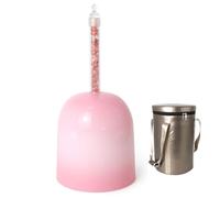 Bol Chantant En Cristal De 15 Cm, Manche Parfait, For Chakras, Avec Maillet Et Sac De Transport, For Soulager Le Stress, Thérapie Sonore Bouddhiste(D4 tone,440hz)