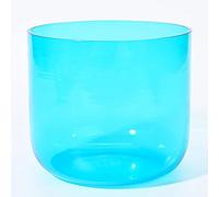 Bol chantant en cristal de quartz de 15,2 cm, avec sac de transport, pour la guérison par le son et la méditation, calme l'esprit et l'âme, équilibre le chakra du corps (couleur : 432 Hz, taille : ton