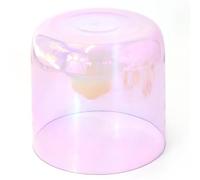 Bol Chantant En Cristal De Quartz De 15 Cm, Bol De Lumière Cosmique Rose Clair, 432 Hz, For Le Yoga, La Méditation Et La Guérison Sonore, Avec Maillet Et Joint Torique.(G Note)