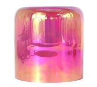 Bol Chantant En Cristal De Quartz De 6 Pouces, Bol D'alchimie De Lumière Cosmique 440 Hz, Rose Dégradé Transparent, Avec Maillet Et Joint Torique, Bol Sonore For La Guérison Sonore(A Note)