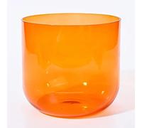 Bol Chantant En Cristal De Quartz Orange, For Apaiser L'âme, La Méditation, La Thérapie, L'équilibre Des Chakras Du Corps, Le Yoga, Le Soulagement Du Stress(432Hz,7 Inch B)