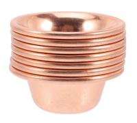 Bol chantant fait main, bol de culte, méditation, décoration intérieure, cuivre, 7 pièces