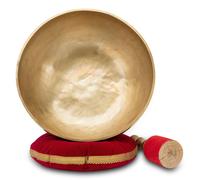 Bol Chantant Tibetain 7 Metaux Meditation Bouddha 5800g 39cm Set Bâton Coussinet