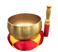 Bol Chantant Tibétain en Métal, 7 pouces 17,8 cm