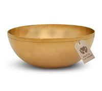 Bol Chantant Tibétain - Petit Bol Pelvien, Ø 26 cm, 1 500 g, Basses et hautes Fréquences pour massage sonore efficace et thérapie sonore de la partie supérieure du corps, Qualité Professionnelle