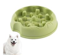 Bol chat chargeur lent - bol d'alimentation puzzle pour contrôle diététique | Bols de nourriture pour chien de puzzle anti-cuisson | Bol antidérapant bol chat puzzle alimentator