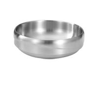 Bol Commercial En Acier Inoxydable, Bol Alimentaire, Bol à Nouilles Polyvalent, Bol de Service de Restaurant pour Réfrigérateur et Riz, 21CM