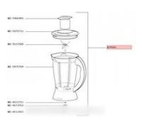 Bol complet de blender moulinex G