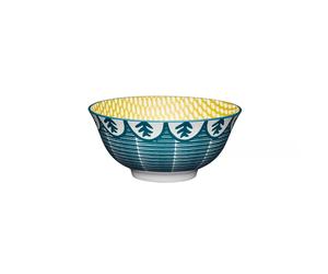 Bol coupelle en grès D15 700 ml feuille verte Mikasa Kitchencraft