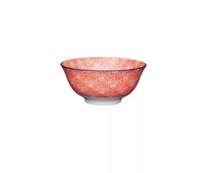 Bol coupelle en grès D15 700 ml Floral rouge Mikasa kitchencraft