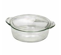 Bol + Couvercle Rond 2l Verre Cuisine Ménager Vaisselle de Cuisson Neuf