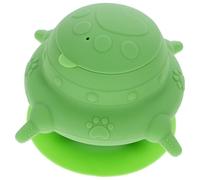 Bol D’allaitement pour Chiots Multiples, Silicone, 4 Tétines Vert | Feeding Multiple Puppies, Hands-free Nursing, pour Élevage et Familles D’accueil, Matériau Silicone Alimentaire